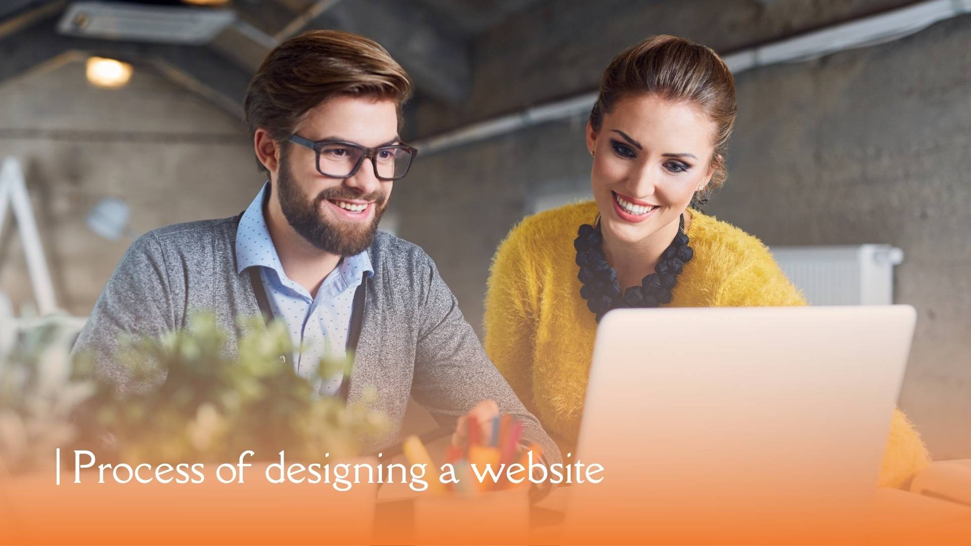 People designing a website